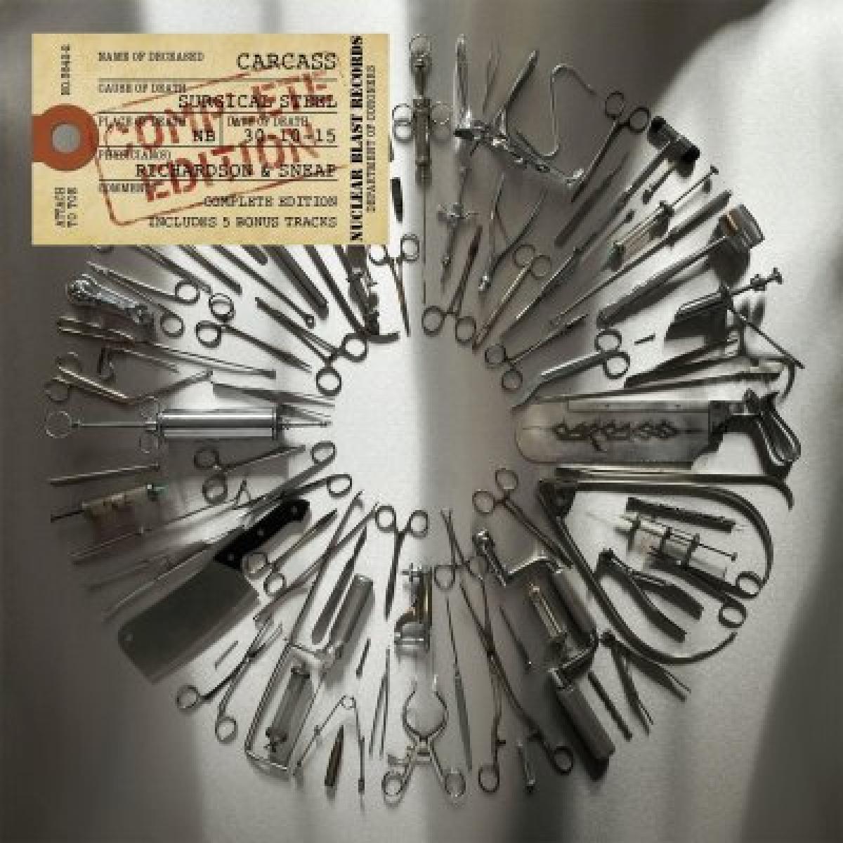 Carcass  "Surgical Steel (Complete Edition)" CD
