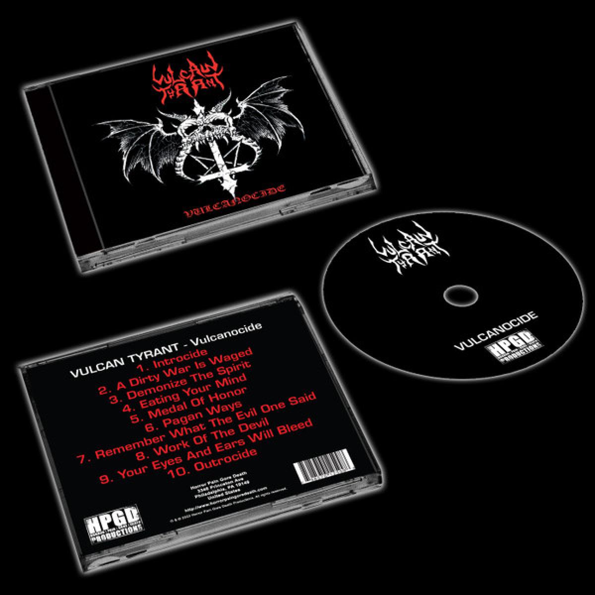 Vulcan Tyrant "Vulcanocide" CD