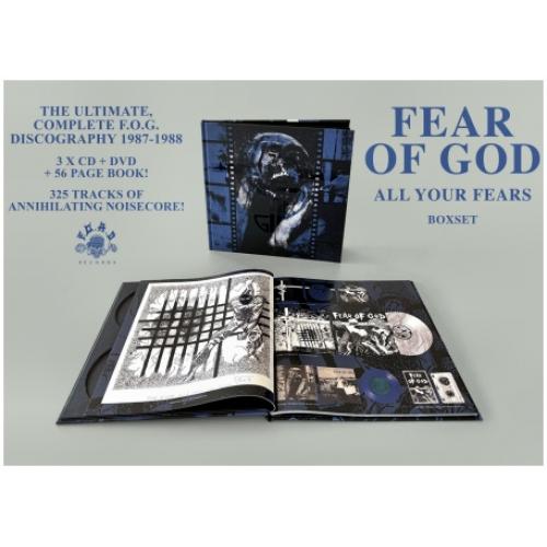 Fear Of God "All Your Fears - Discography 1987-1988" 3CD + DVD