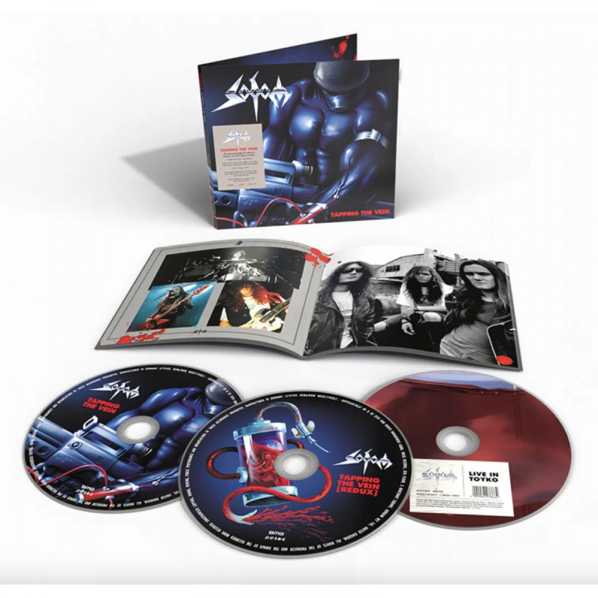 Sodom "Tapping the Vein" 3CD