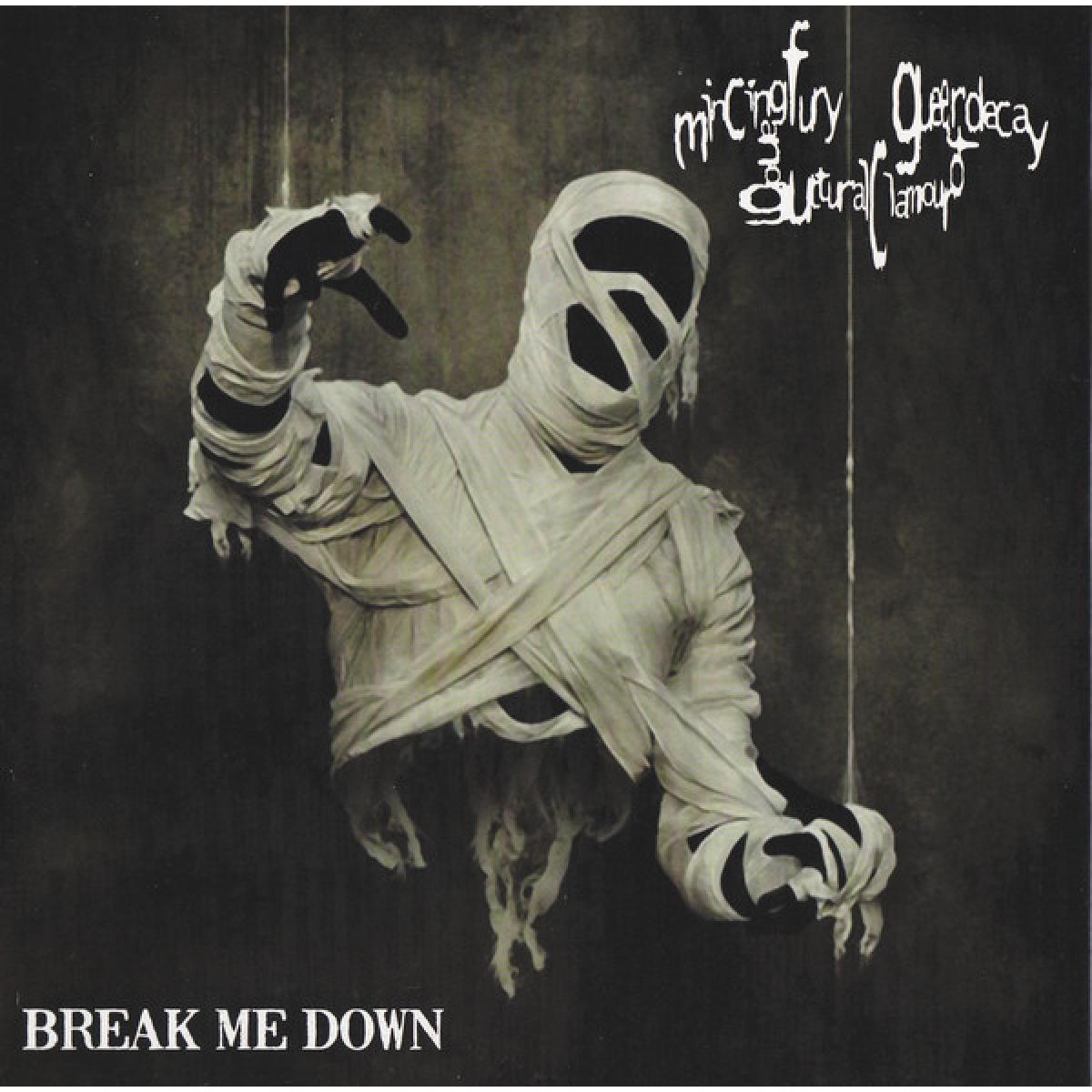 Collision / Mincing Fury And Guttural Clamour Of Queer Decay ‎split 7" (Colored)