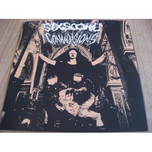 Six-Score / Convulsions split 7"