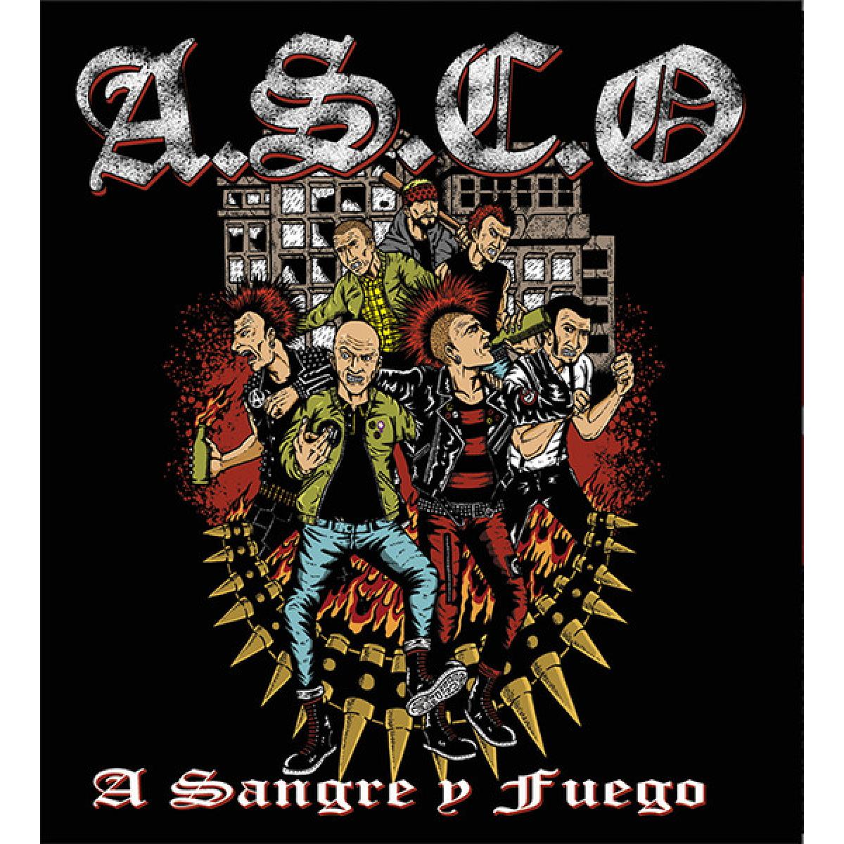 A.S.C.O. "A Sangre Y Fuego" LP