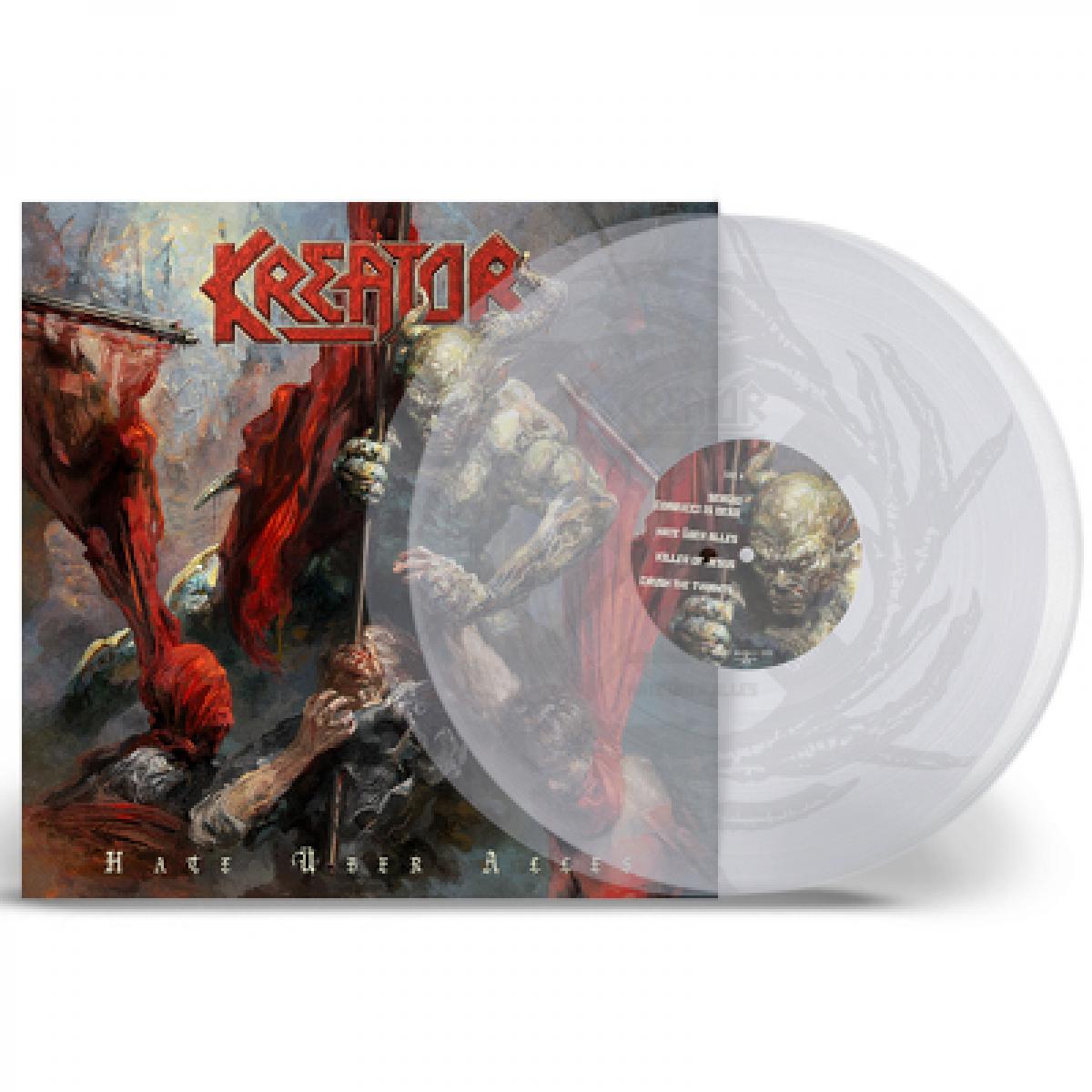 Kreator "Hate Über Alles" 2LP (clear)