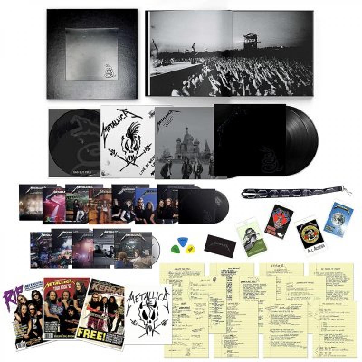 Metallica "s/t" 6 LP + 13 CD + 6 DVD