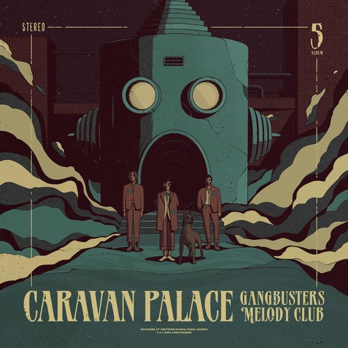 Caravan Palace "Gangbusters Melody Club" LP (Petrol)