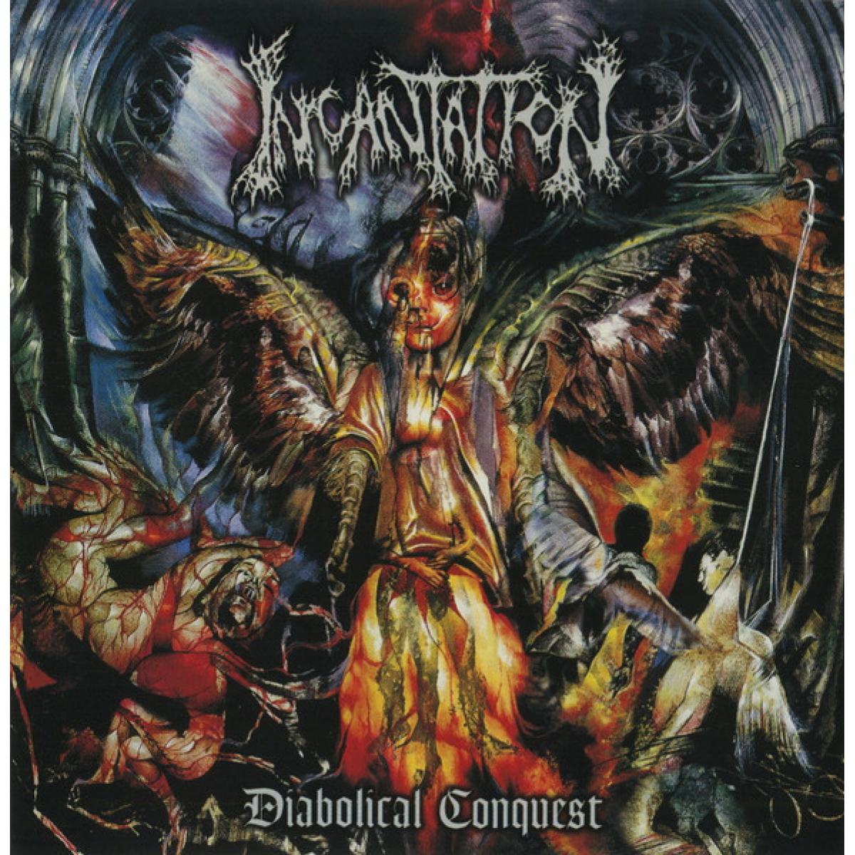 Incantation "Diabolical Conquest" LP (Blue)
