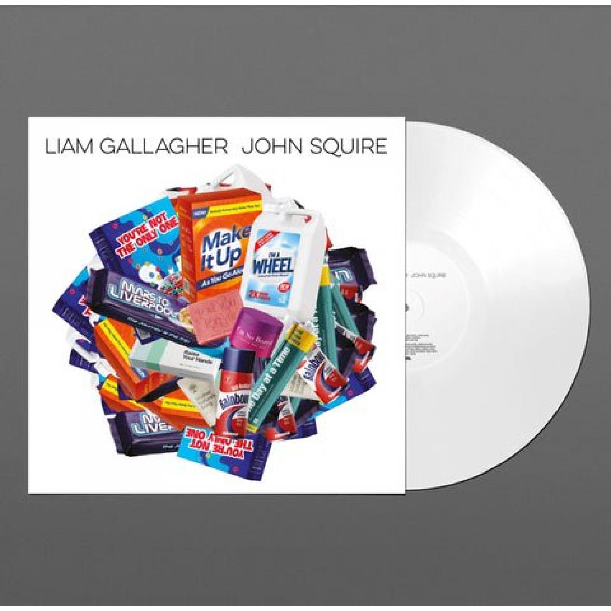 Liam Gallagher & John Squire "s/t" LP (White)