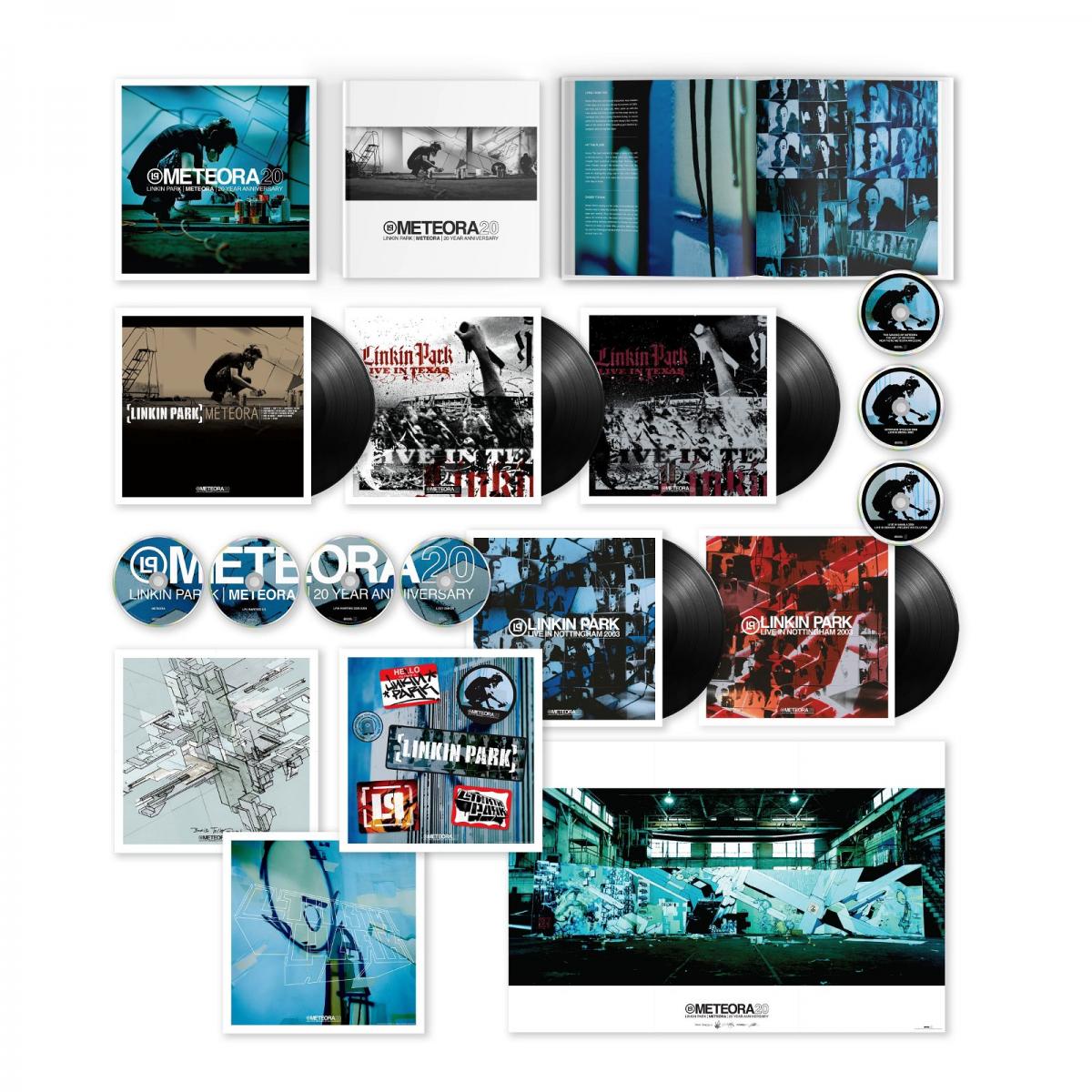 Linkin Park "Meteora" 5LP + 4CD + 3DVD Box