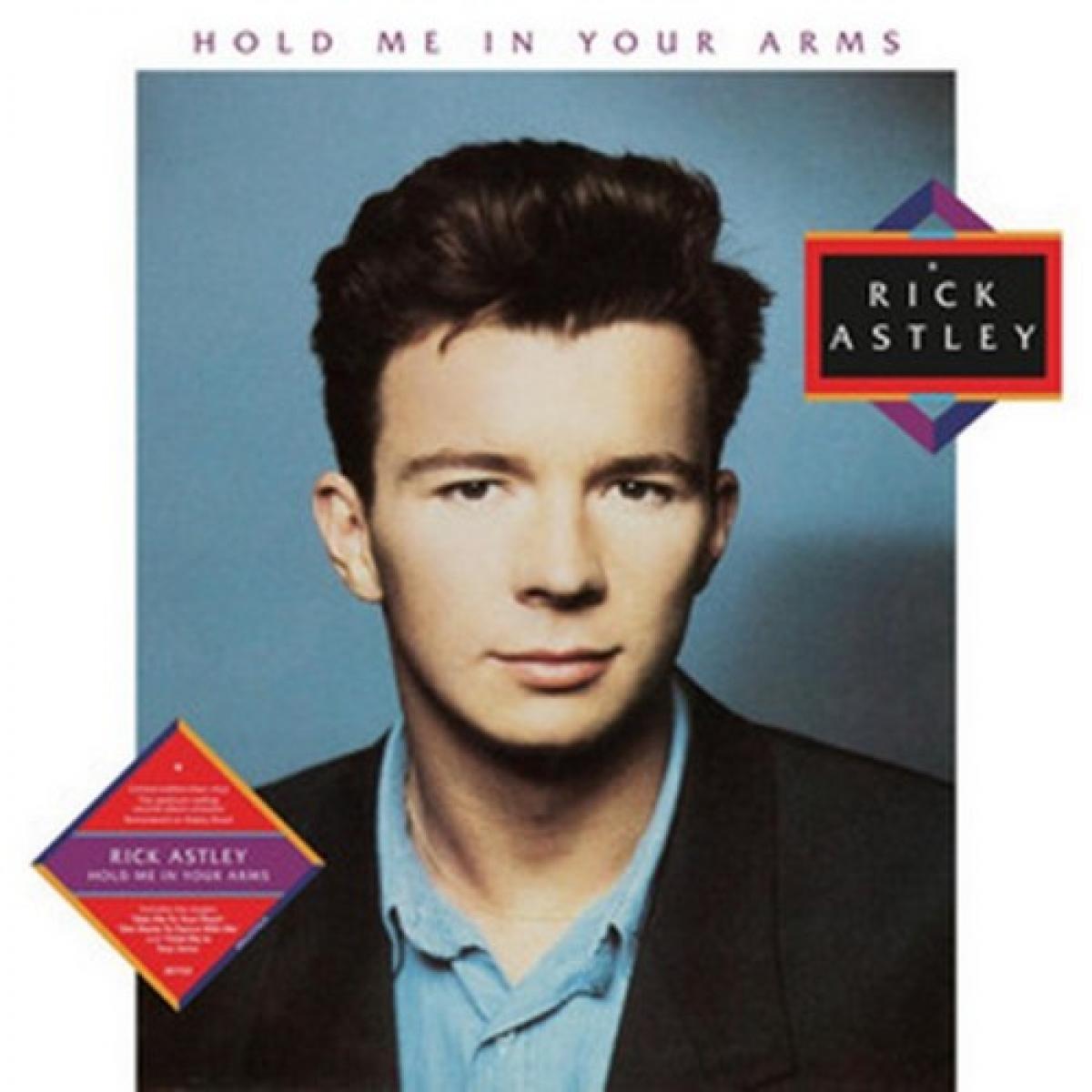 Rick Astley "Hold Me in Your Arms" LP