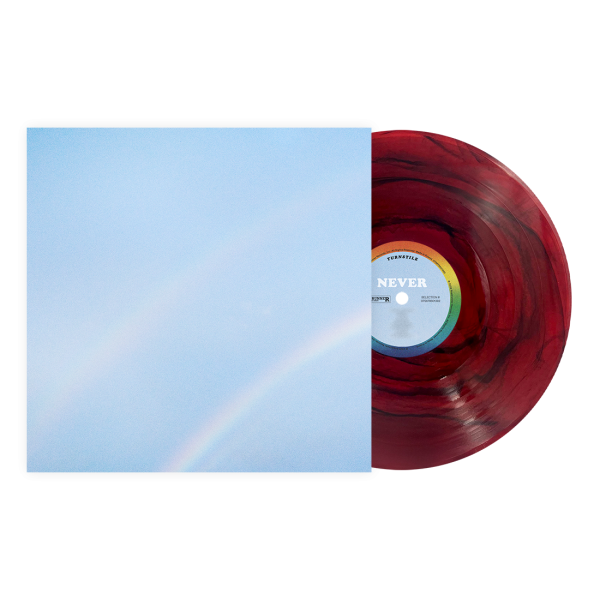 Turnstile "Never Enough" LP (Black / Red)