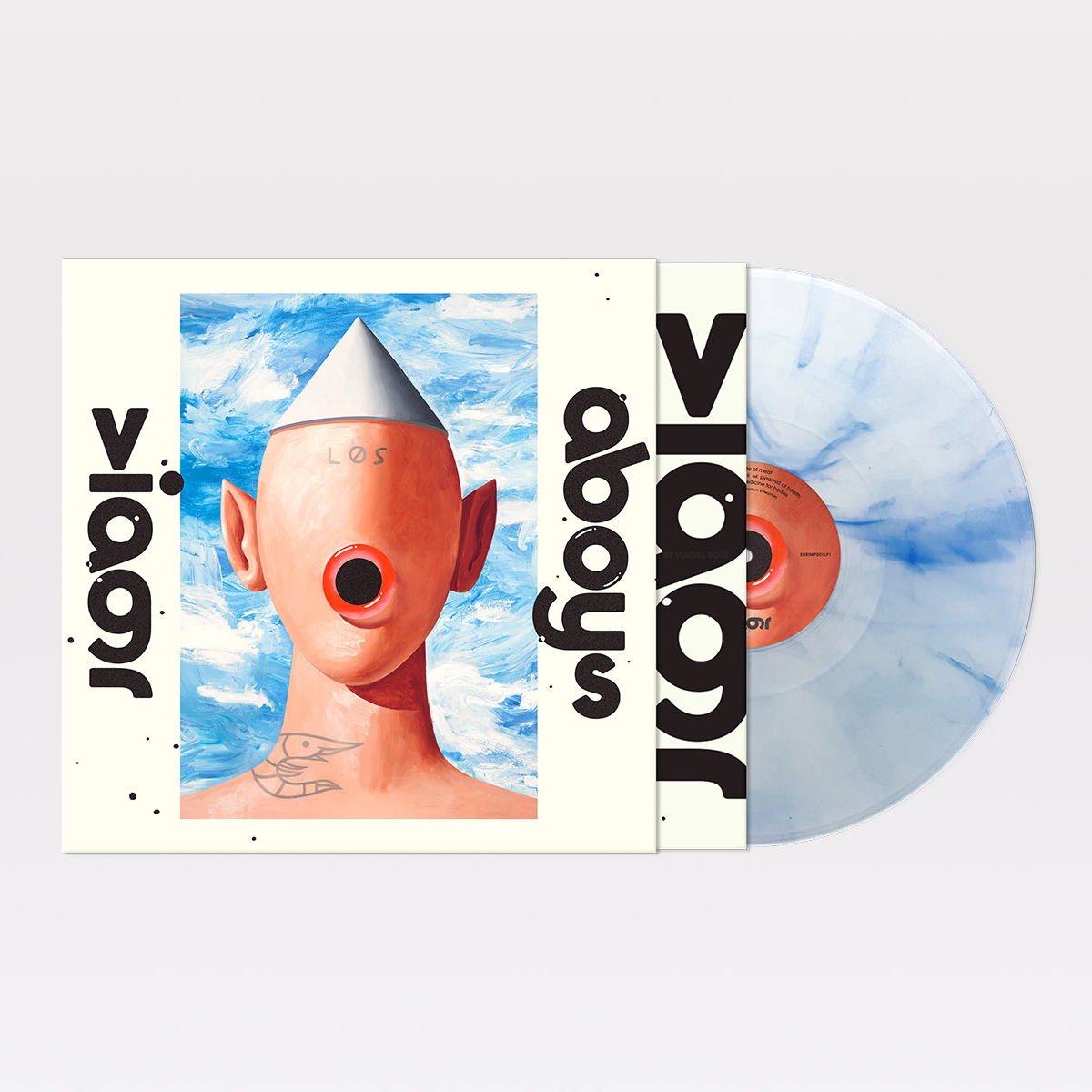 Viagra Boys "Viagr Aboys" LP (Blue / White)