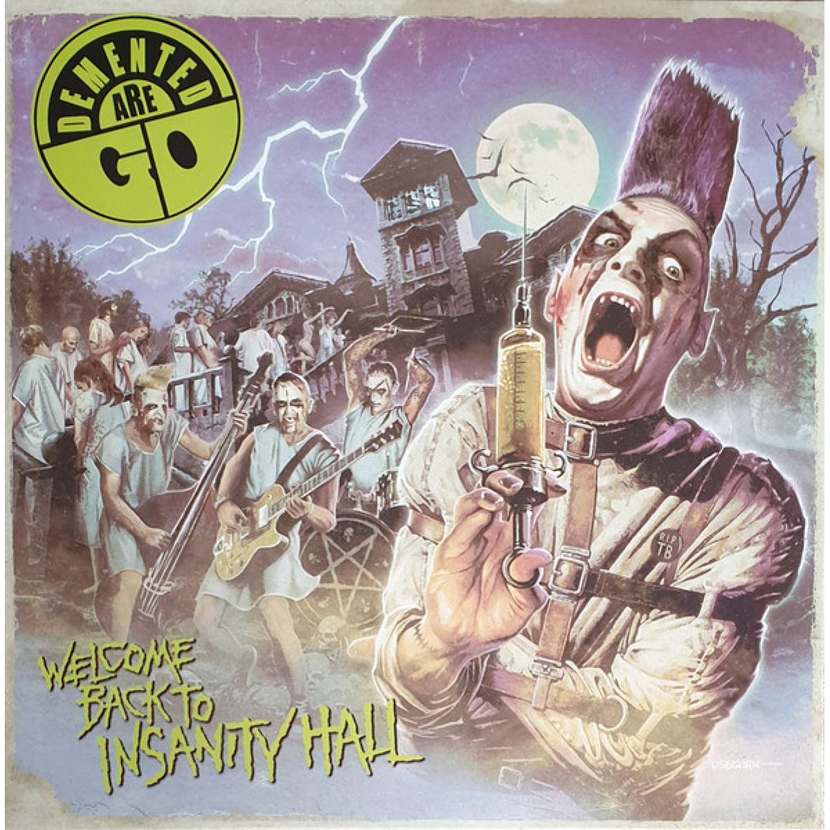 Demented Are Go "Welcome Back To Insanity Hall" LP