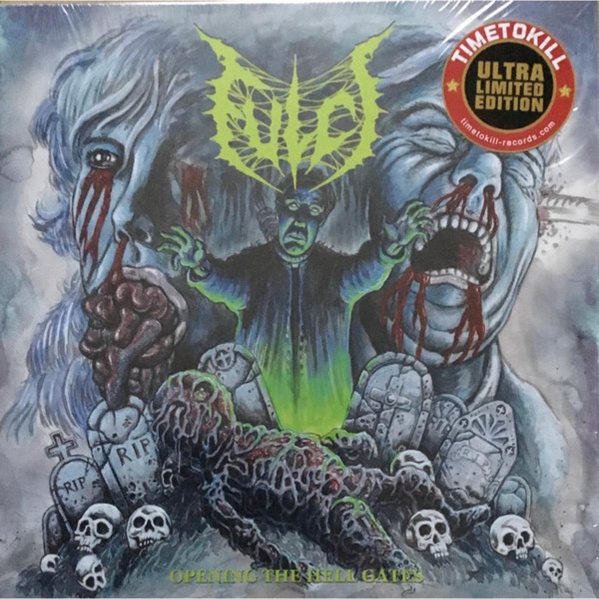 Fulci "Opening The Hell Gates" LP (Clear/Blue Splatter)