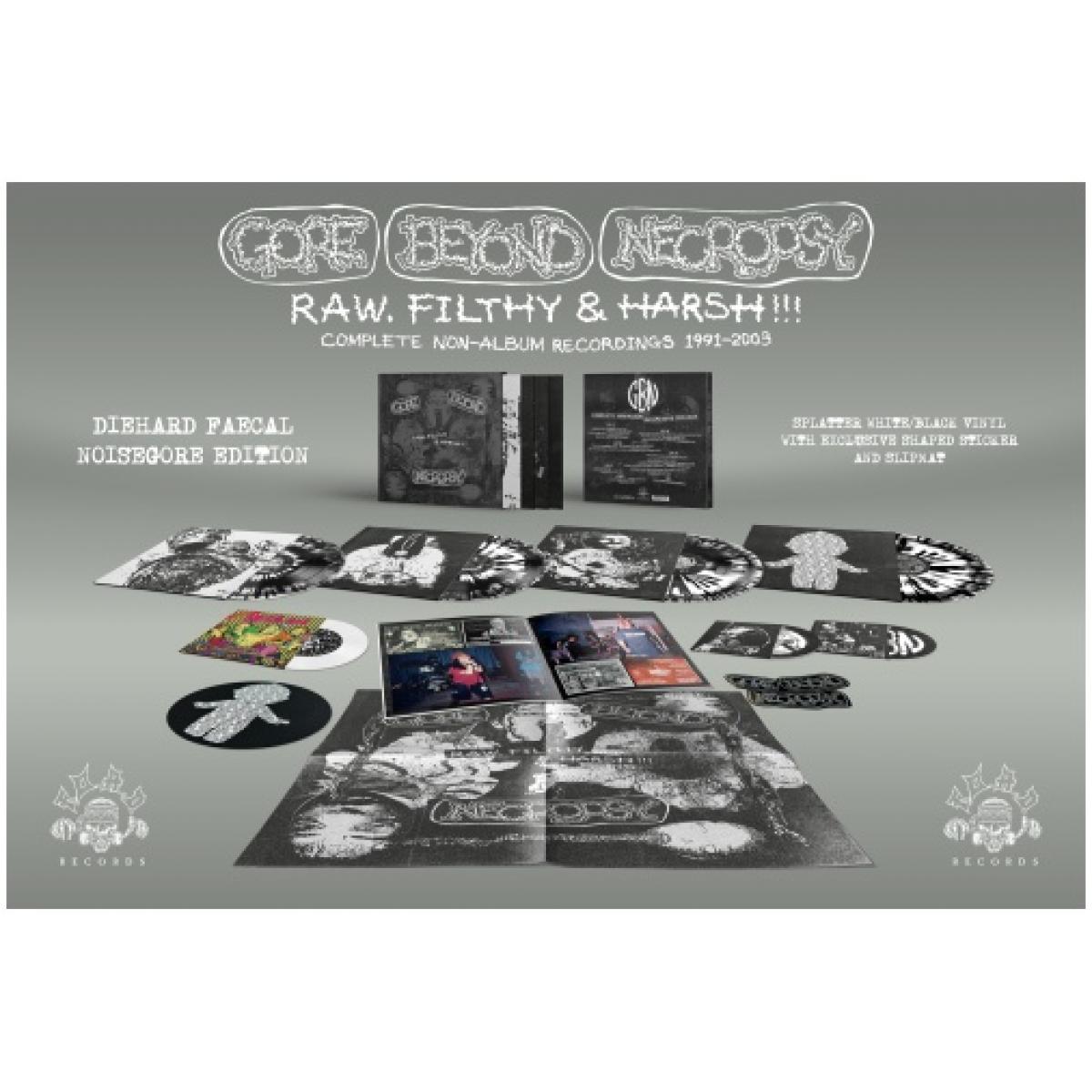 Gore Beyond Necropsy "Raw, Filthy & Harsh!!!" 4xLP + 2xCD (Version 2)