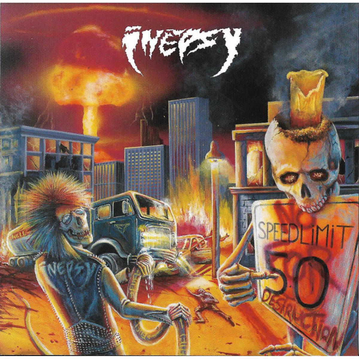 Inepsy "No Speed Limit for Destruction" LP