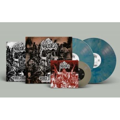 Nausea "World struggle - Ext. edition 1987-1992" 2LP+7" (Marbled)