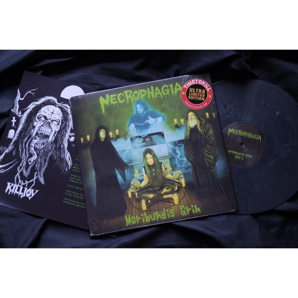 Necrophagia "Moribundis Grim" LP (Grey)