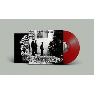 Plutocracy ""Off the pigs" LP (Red)
