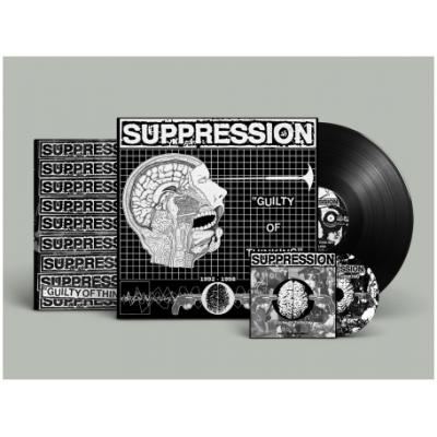 Suppresion "Guilty of thinking - 1992-1998" LP+CD (Black)