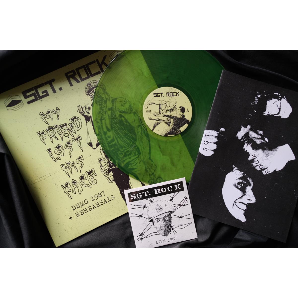 SGT. Rock "My Friend Lost His Face" LP (Diehard)