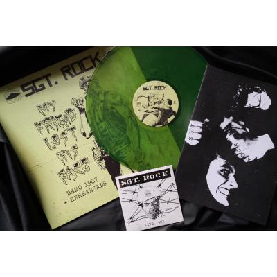 SGT. Rock "My Friend Lost His Face" LP (Diehard)