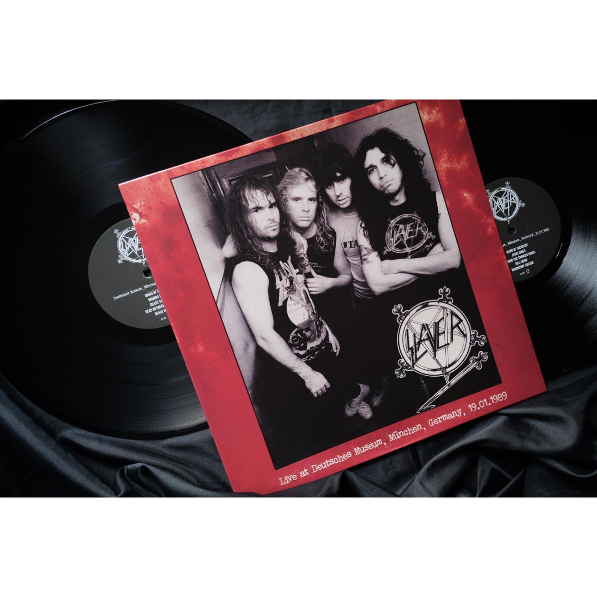 Slayer "Live At Deutsches Museum, München, Germany 19.01.1989" 2LP
