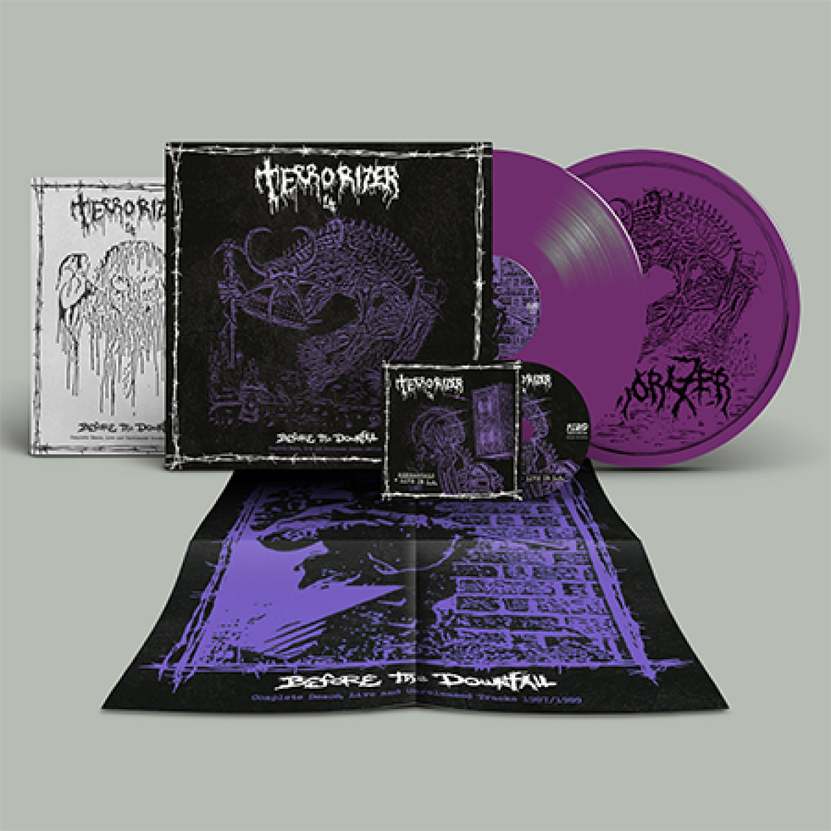 Terrorizer "Before the downfall 87-89" 2LP+CD (Purple)