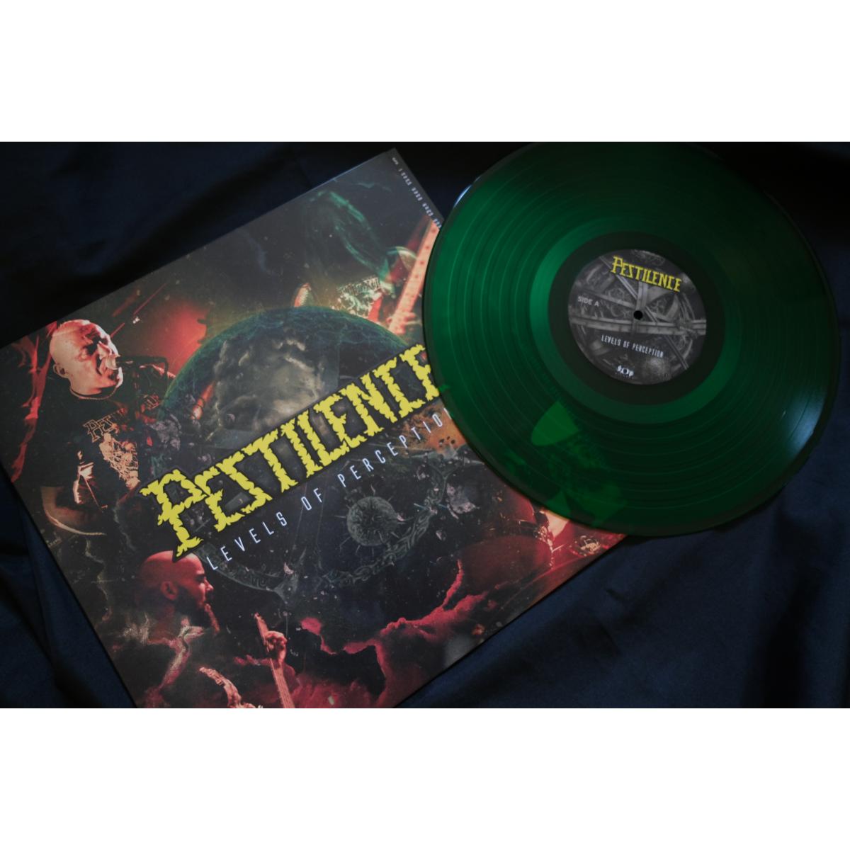 Pestilence "Levels Of Perception" LP (Green)