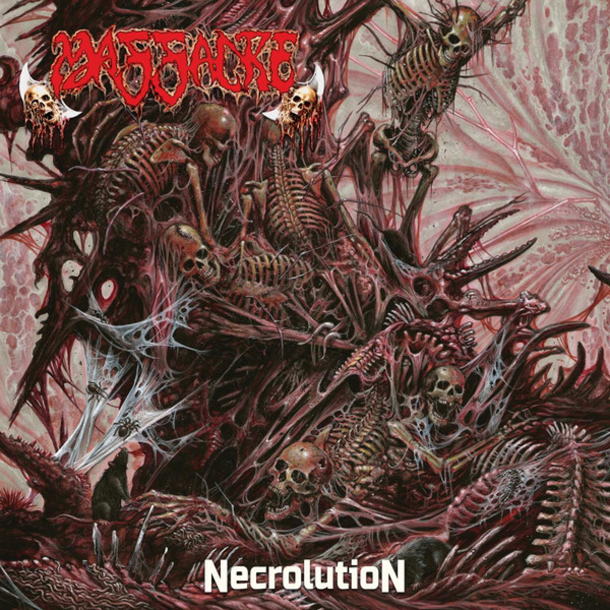 Massacre "Necrolution" LP (Color in Color)