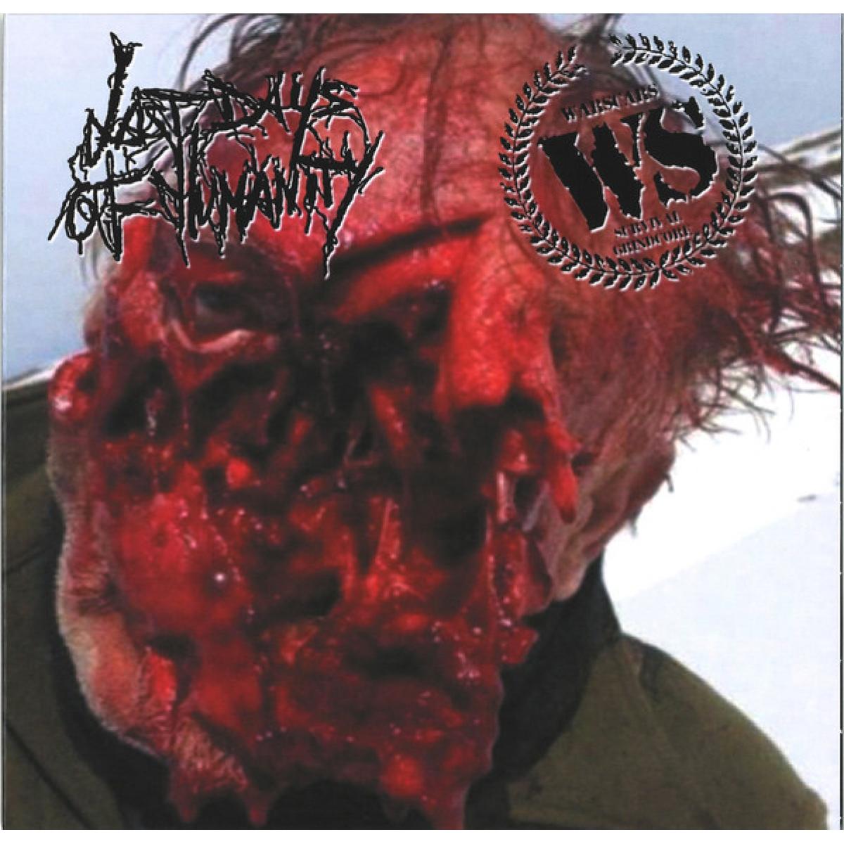 Last Days Of Humanity / Warscars split 10" (Čierny vinyl)