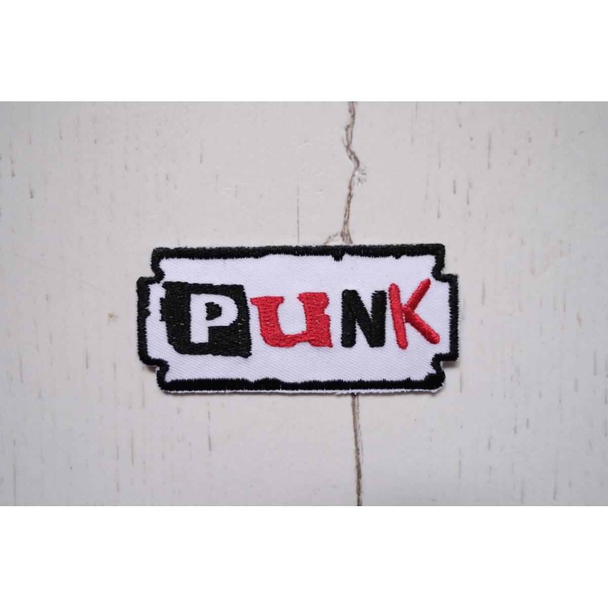 Punk "Black/Red" Nášivka