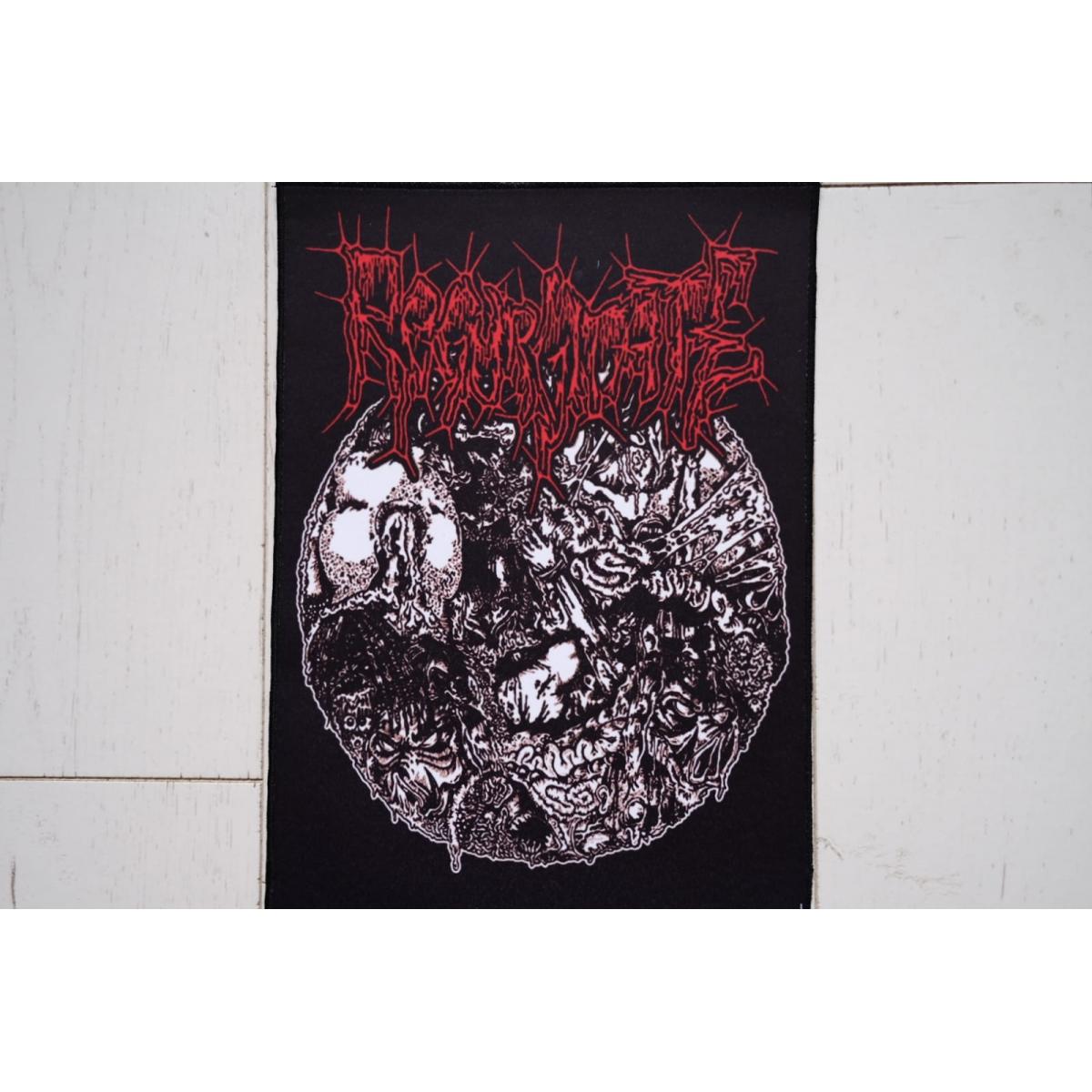 Regurgitate Chrbtová nášivka