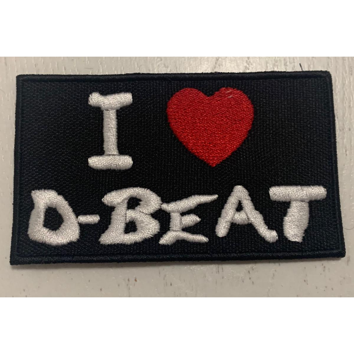 I Love D-Beat Nášivka