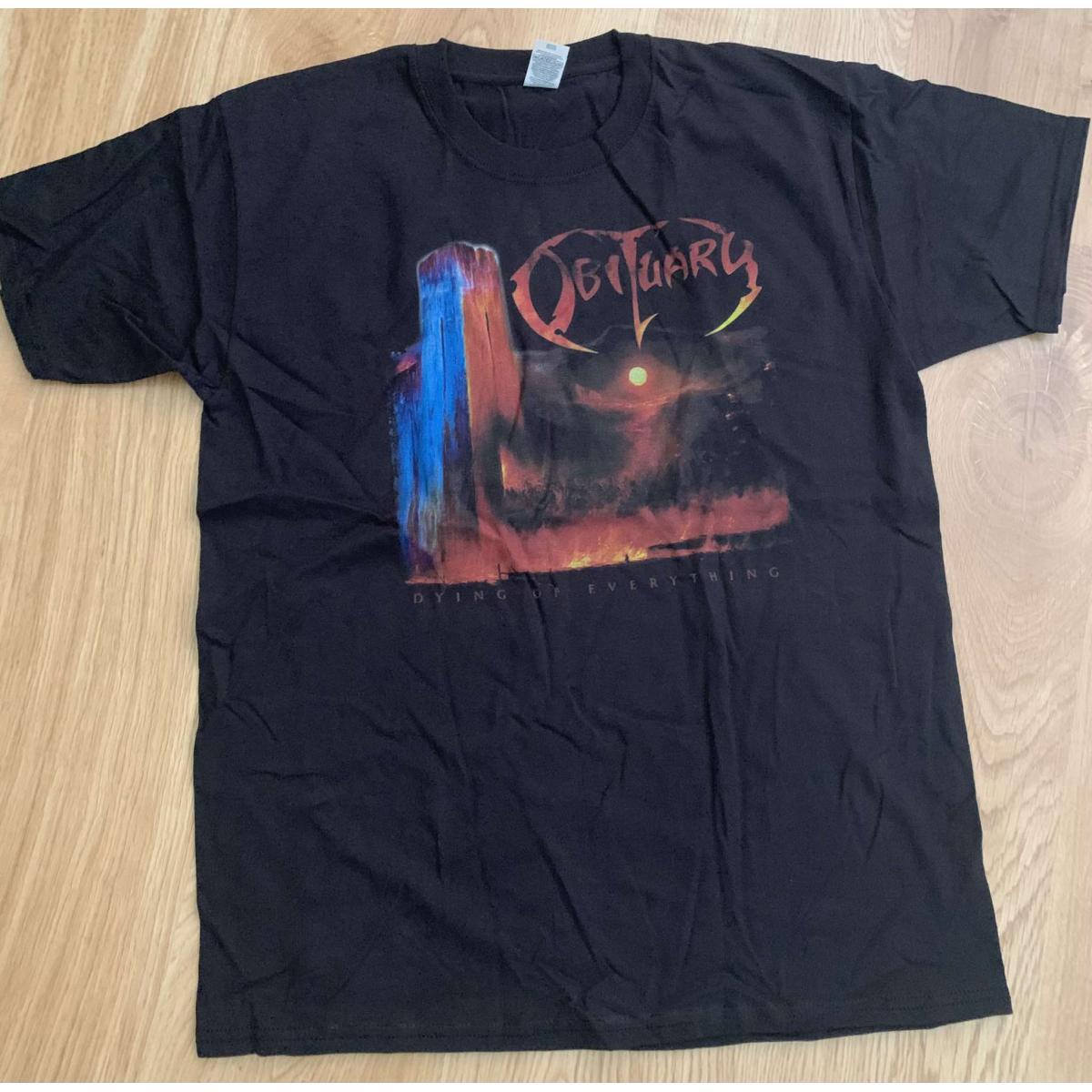 Obituary "Dying of Everything" Pánske Tričko