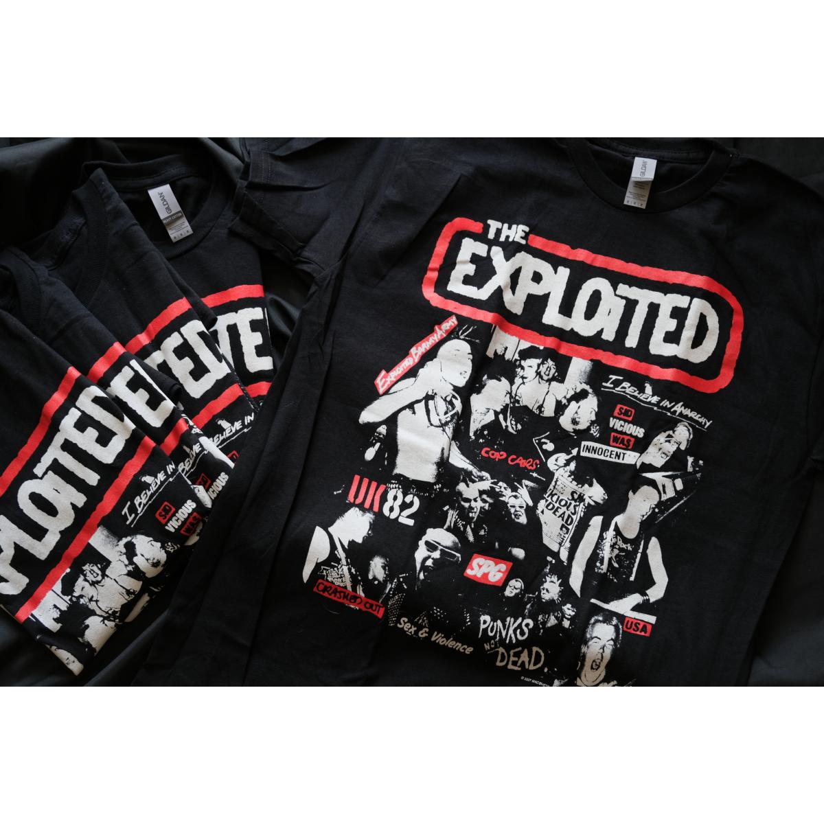 Exploited, The "Collage" Pánske Tričko