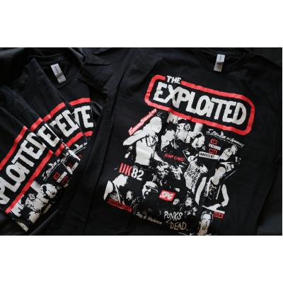Exploited, The "Collage" Pánske Tričko