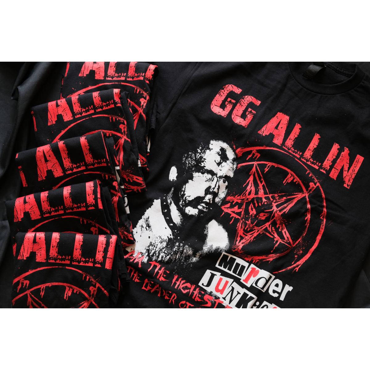 GG Allin "The leader of the pack" Pánske Tričko