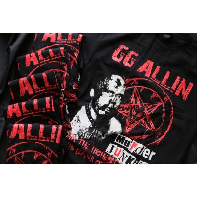 GG Allin "The leader of the pack" Pánske Tričko
