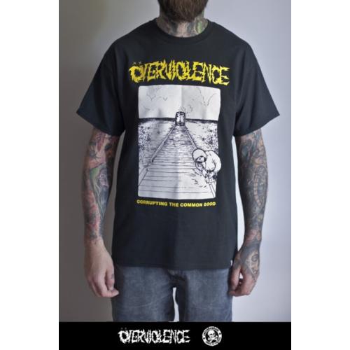 Overviolence "Corrupting the Common Good" Pánske Tričko