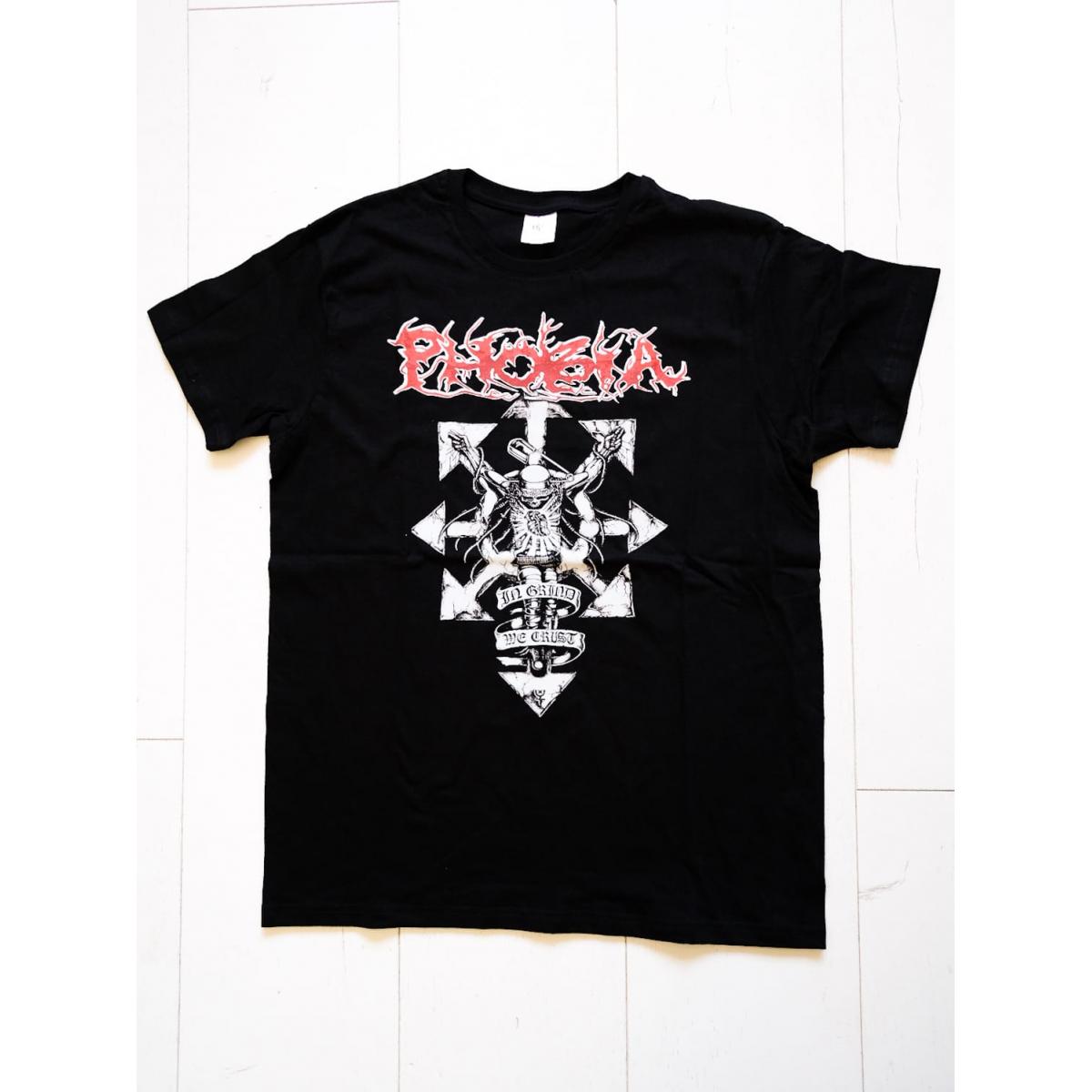 Phobia "In Grind We Crust" Pánske Tričko