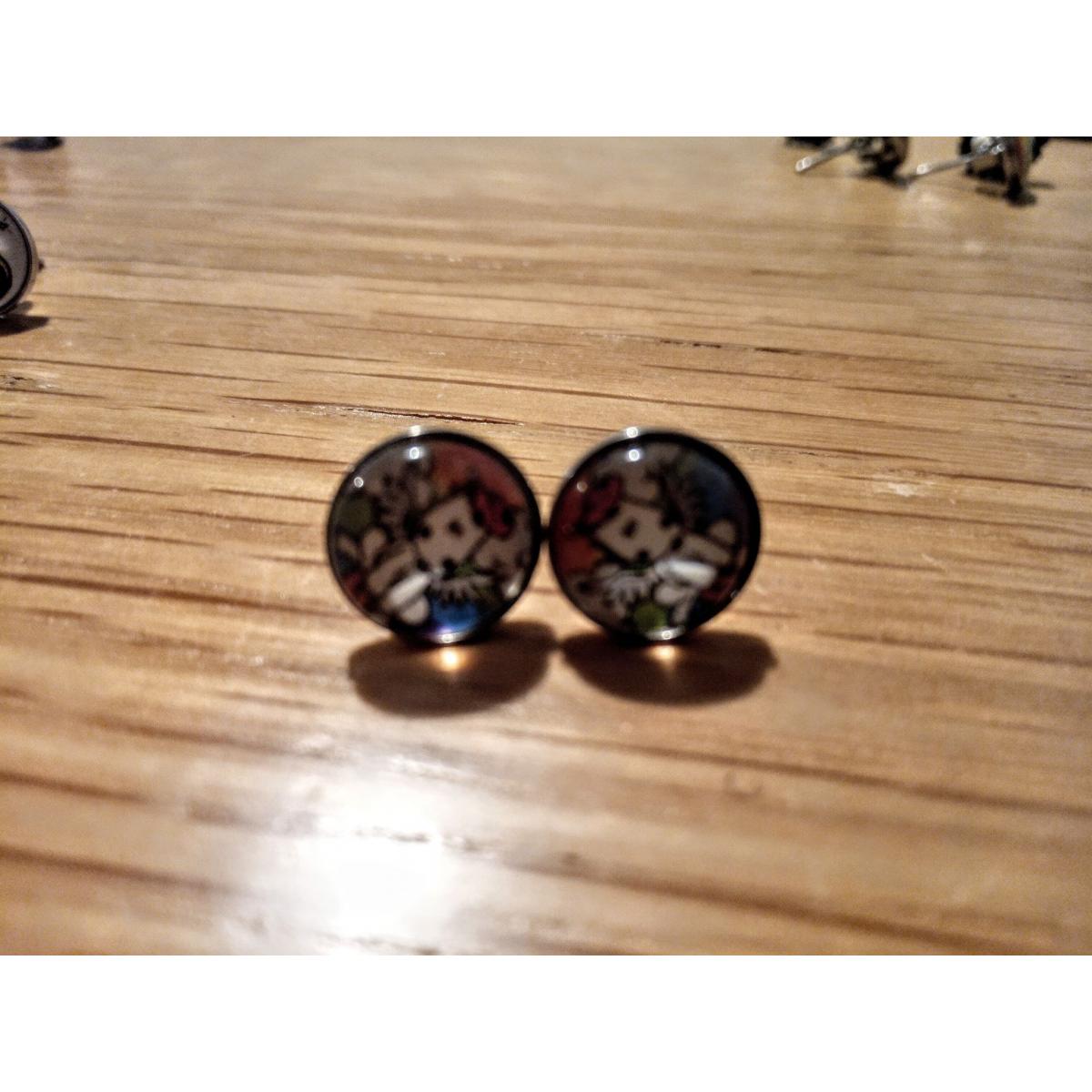 Lietajúci jednorožec náušnice