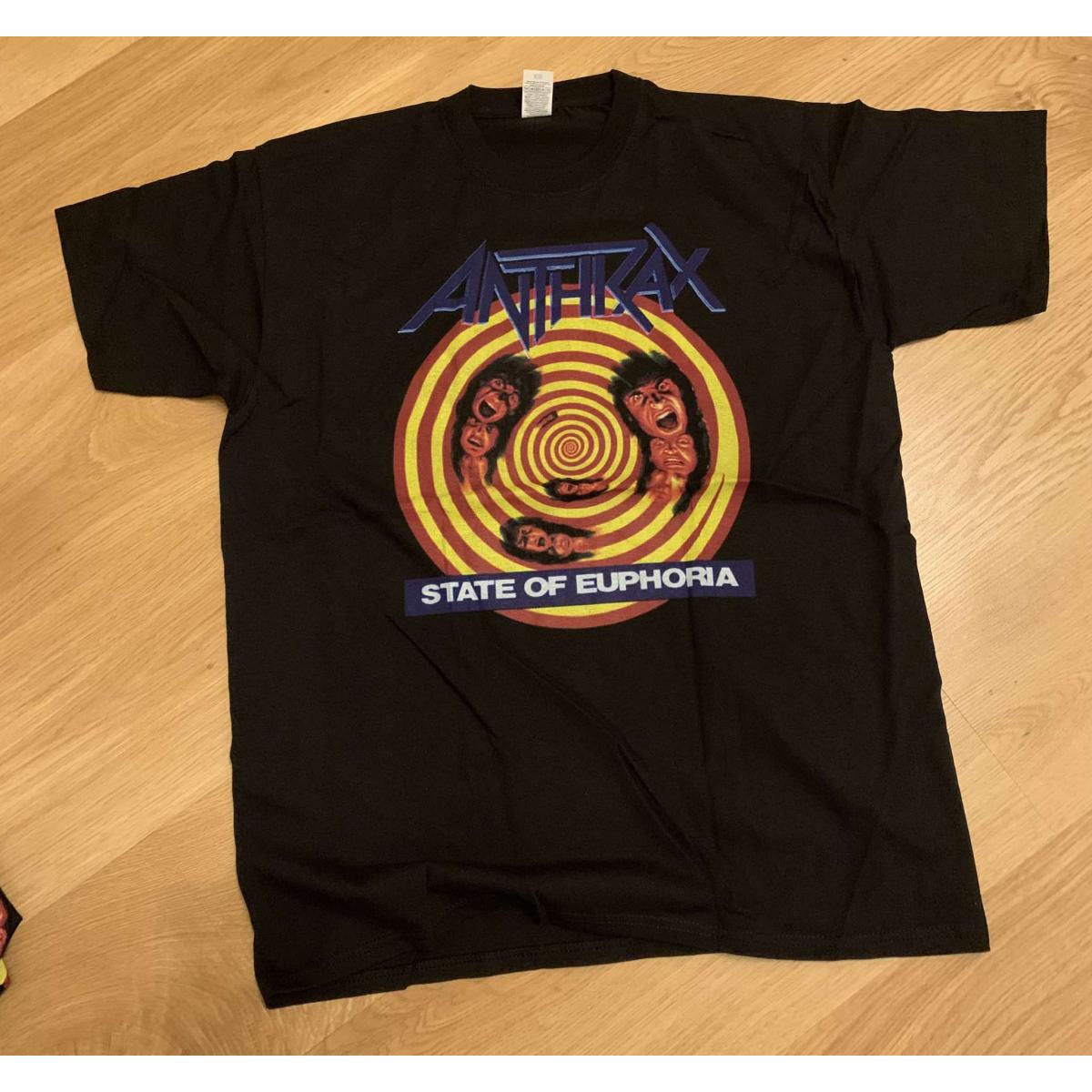 Anthrax "State Of Euphoria" Pánske Tričko